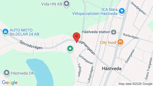 Apartments for rent i Hässleholm - kort over placeringen