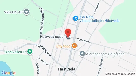 Apartments for rent i Hässleholm - kort over placeringen