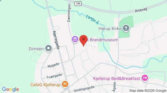 Apartments for rent i Kjellerup - kort over placeringen