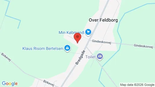 Apartments for rent i Haderup - kort over placeringen