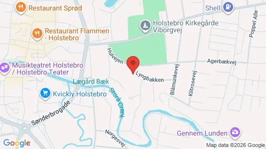 Apartments for rent i Holstebro - kort over placeringen