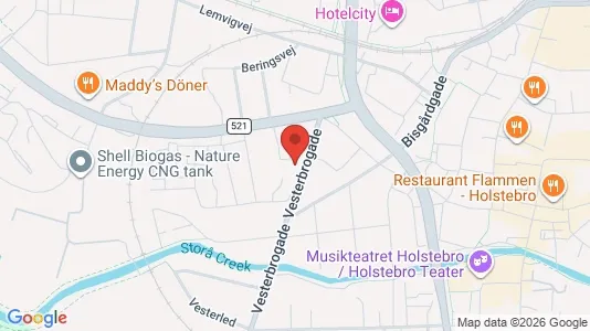 Apartments for rent i Holstebro - kort over placeringen