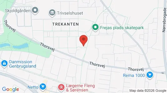 Apartments for rent i Holstebro - kort over placeringen