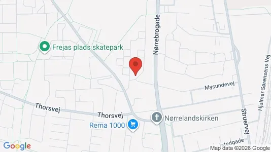 Apartments for rent i Holstebro - kort over placeringen