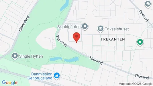 Apartments for rent i Holstebro - kort over placeringen
