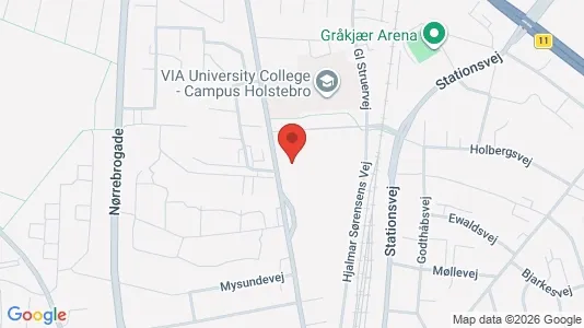Apartments for rent i Holstebro - kort over placeringen
