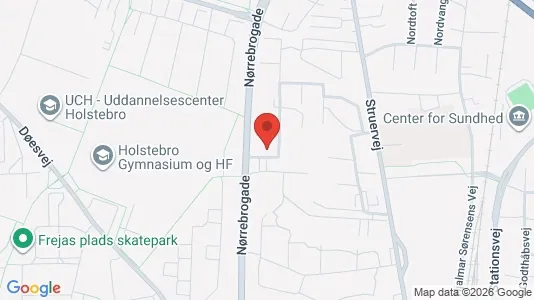 Apartments for rent i Holstebro - kort over placeringen