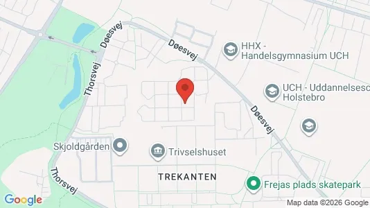 Apartments for rent i Holstebro - kort over placeringen
