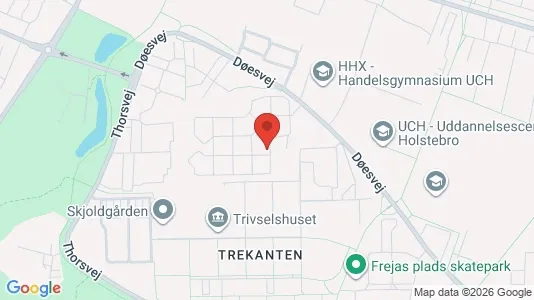 Apartments for rent i Holstebro - kort over placeringen