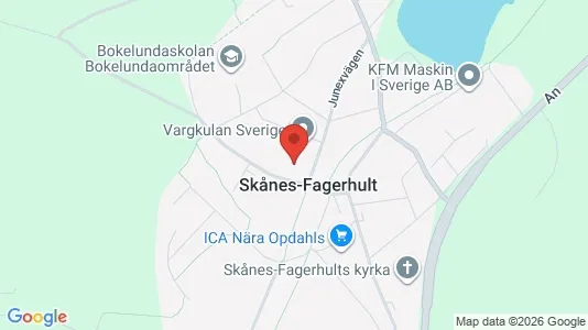 Apartments for rent i Örkelljunga - kort over placeringen