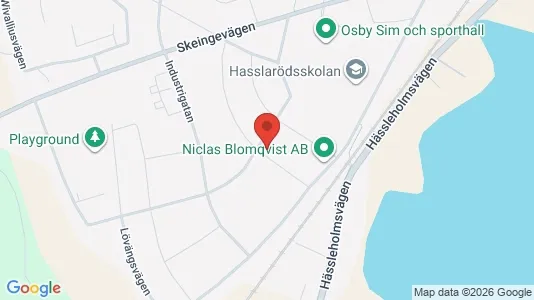 Apartments for rent i Osby - kort over placeringen