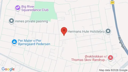 Apartments for rent i Holstebro - kort over placeringen
