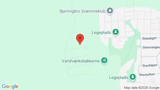 Apartments for rent i Bjerringbro - kort over placeringen