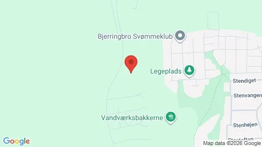 Apartments for rent i Bjerringbro - kort over placeringen