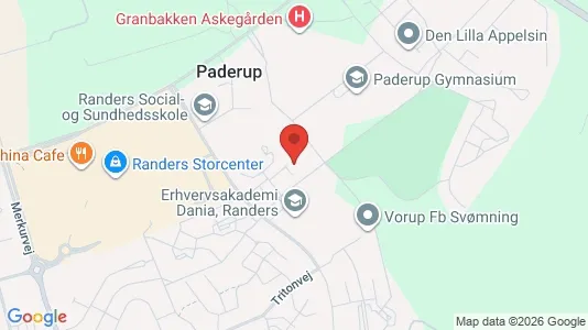 Apartments for rent i Randers SØ - kort over placeringen