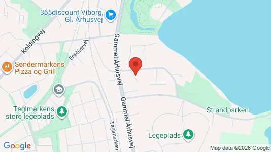 Apartments for rent i Viborg - kort over placeringen