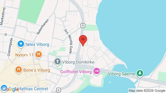 Apartments for rent i Viborg - kort over placeringen