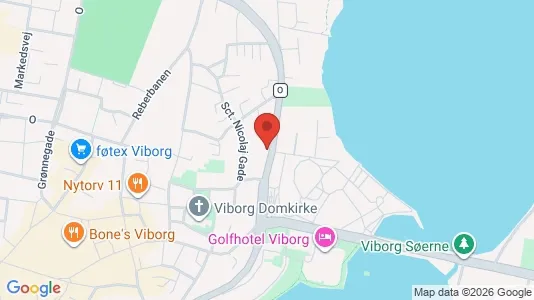 Apartments for rent i Viborg - kort over placeringen