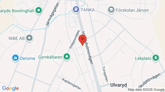 Apartments for rent i Markaryd - kort over placeringen