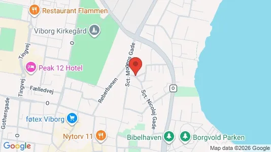 Apartments for rent i Viborg - kort over placeringen