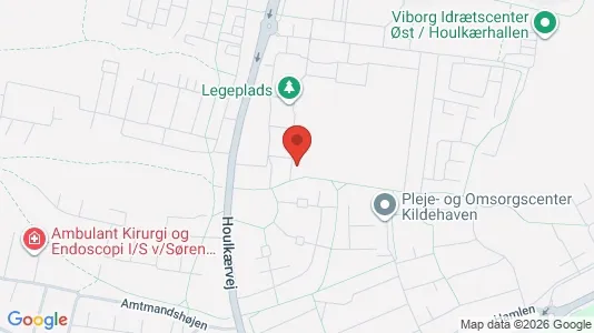 Apartments for rent i Viborg - kort over placeringen