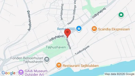 Apartments for rent i Randers NØ - kort over placeringen