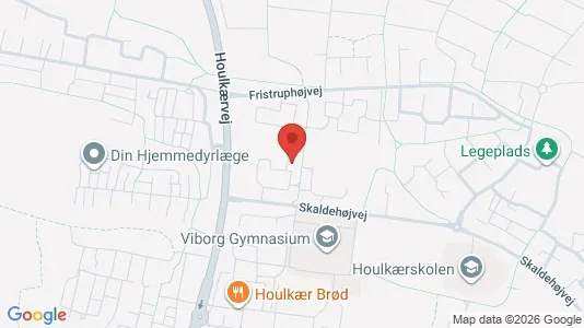 Apartments for rent i Viborg - kort over placeringen