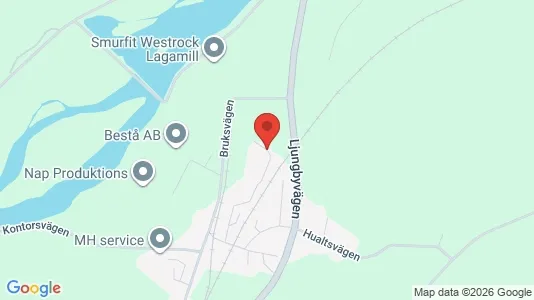 Apartments for rent i Markaryd - kort over placeringen