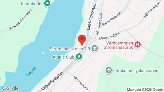 Apartments for rent i Markaryd - kort over placeringen