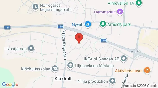 Apartments for rent i Älmhult - kort over placeringen