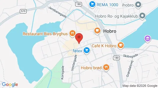 Apartments for rent i Hobro - kort over placeringen