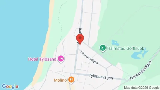 Apartments for rent i Halmstad - kort over placeringen