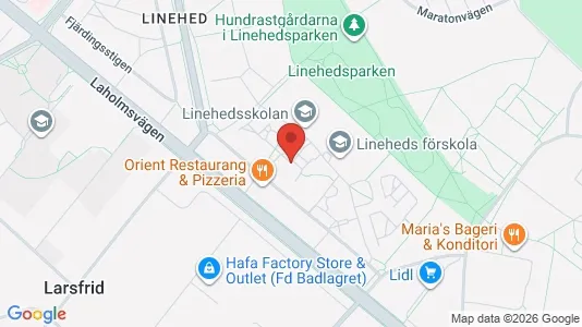 Apartments for rent i Halmstad - kort over placeringen