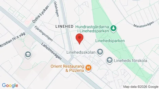 Apartments for rent i Halmstad - kort over placeringen