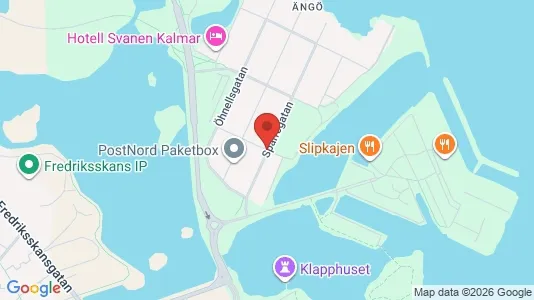 Apartments for rent i Kalmar - kort over placeringen
