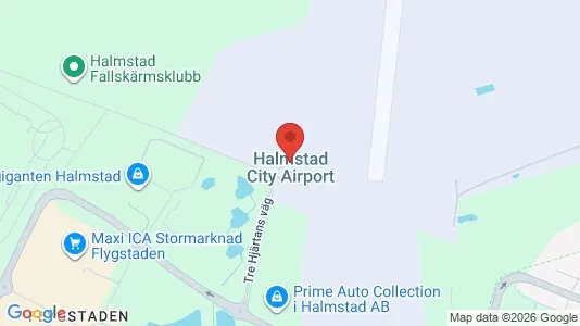Apartments for rent i Halmstad - kort over placeringen