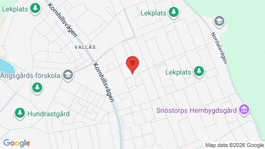 Apartments for rent i Halmstad - kort over placeringen