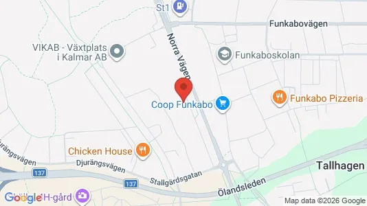 Apartments for rent i Kalmar - kort over placeringen