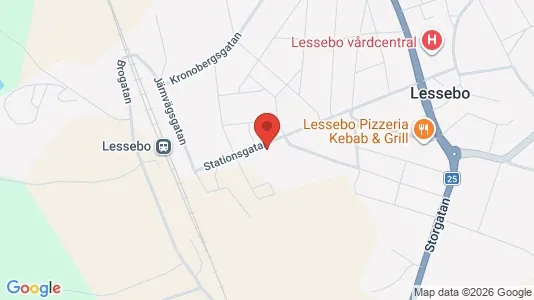 Apartments for rent i Lessebo - kort over placeringen