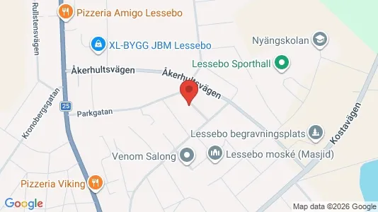 Apartments for rent i Lessebo - kort over placeringen