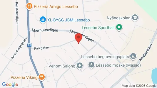 Apartments for rent i Lessebo - kort over placeringen
