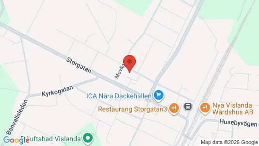 Apartments for rent i Alvesta - kort over placeringen