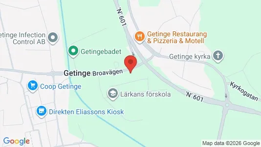 Apartments for rent i Halmstad - kort over placeringen