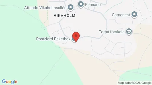 Apartments for rent i Växjö - kort over placeringen