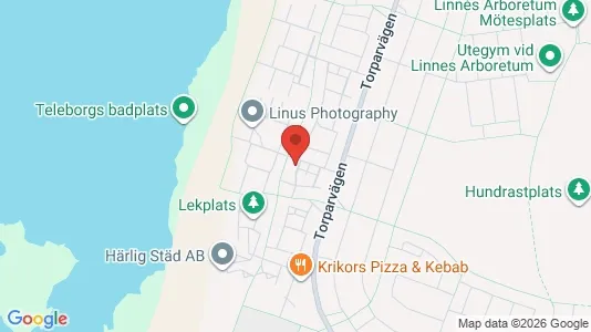 Apartments for rent i Växjö - kort over placeringen