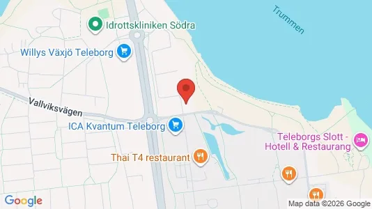 Apartments for rent i Växjö - kort over placeringen