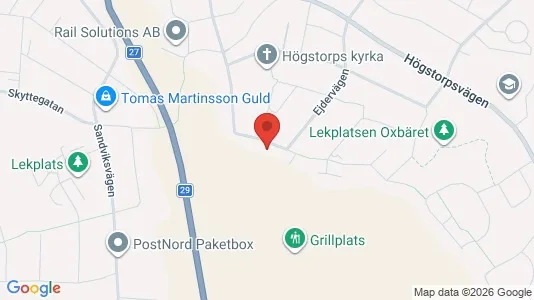 Apartments for rent i Växjö - kort over placeringen
