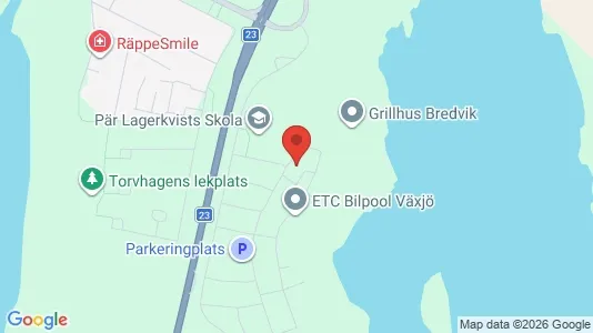 Apartments for rent i Nässjö - kort over placeringen