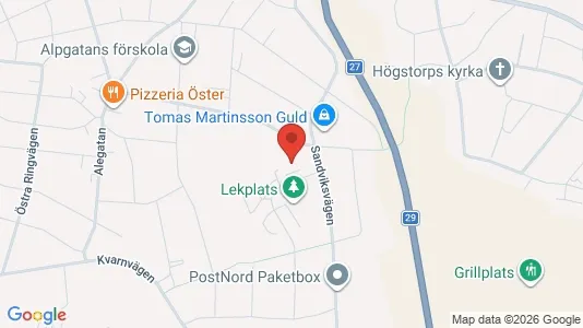 Apartments for rent i Växjö - kort over placeringen
