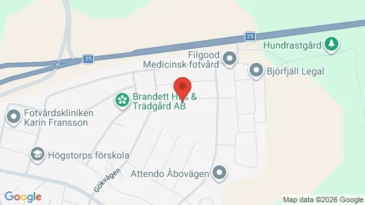 Apartments for rent i Växjö - kort over placeringen